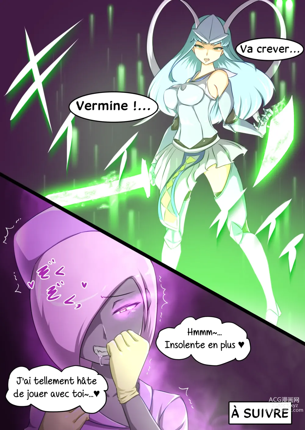 Page 50 of doujinshi L'héroïne se fait vaincre par une ennemie perverse 2