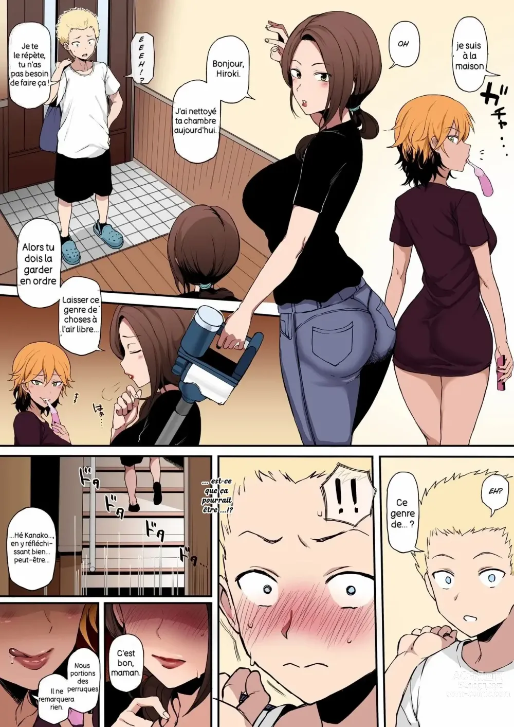 Page 20 of doujinshi Kokujin No Tenkousei Ni Osananajimi French chap 1-5 color