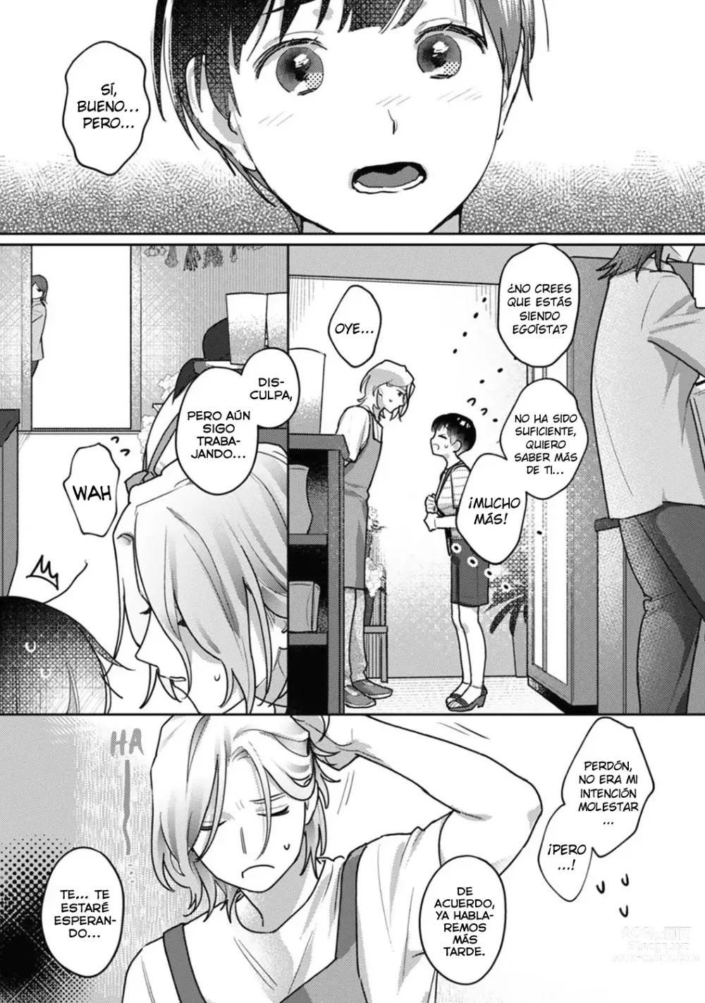 Page 12 of manga Ohanayasan to joshi kousei CAP06