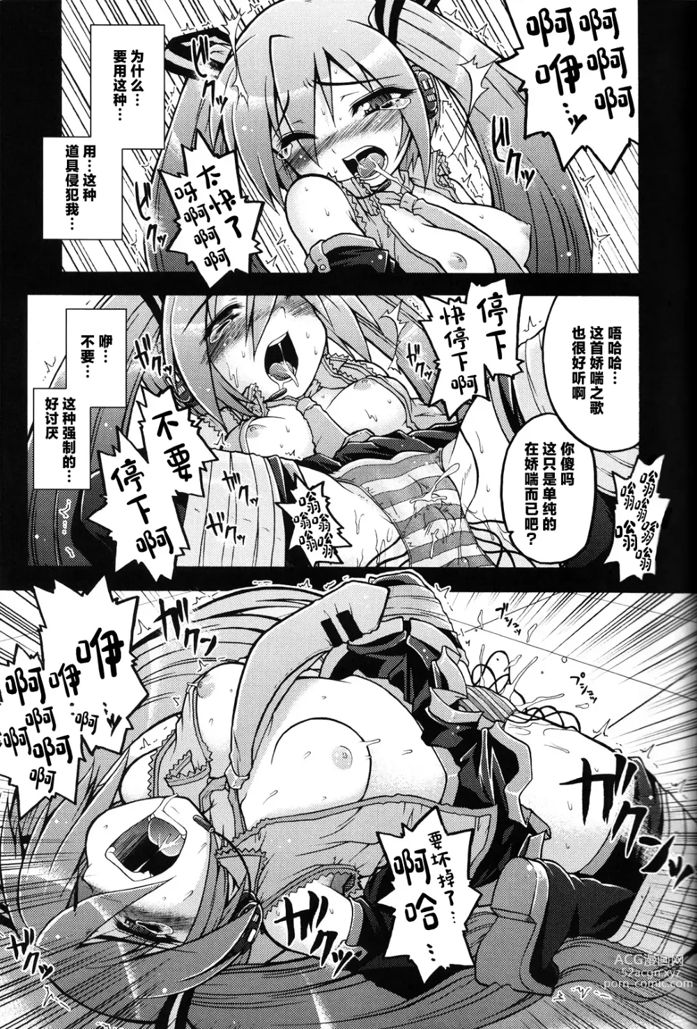 Page 8 of doujinshi Hatsune Miku ni Hidoi Koto Suru Hon