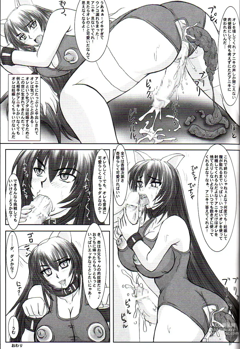 Page 37 of doujinshi Tatakae! Kyouhime-sama!!