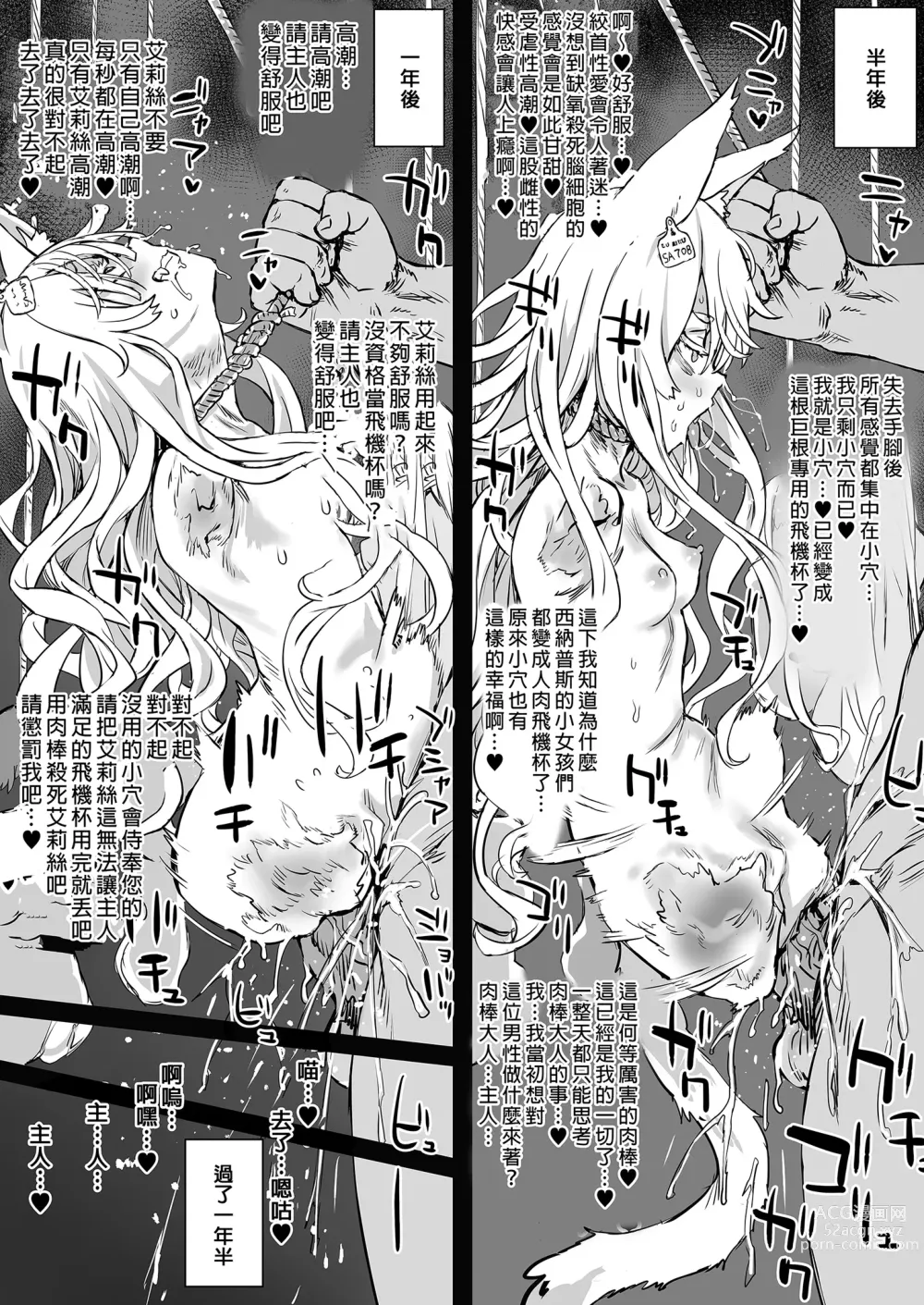 Page 8 of doujinshi Inousha Shoujo Kesson Goudou II―Reunion of the Heroes― (decensored)