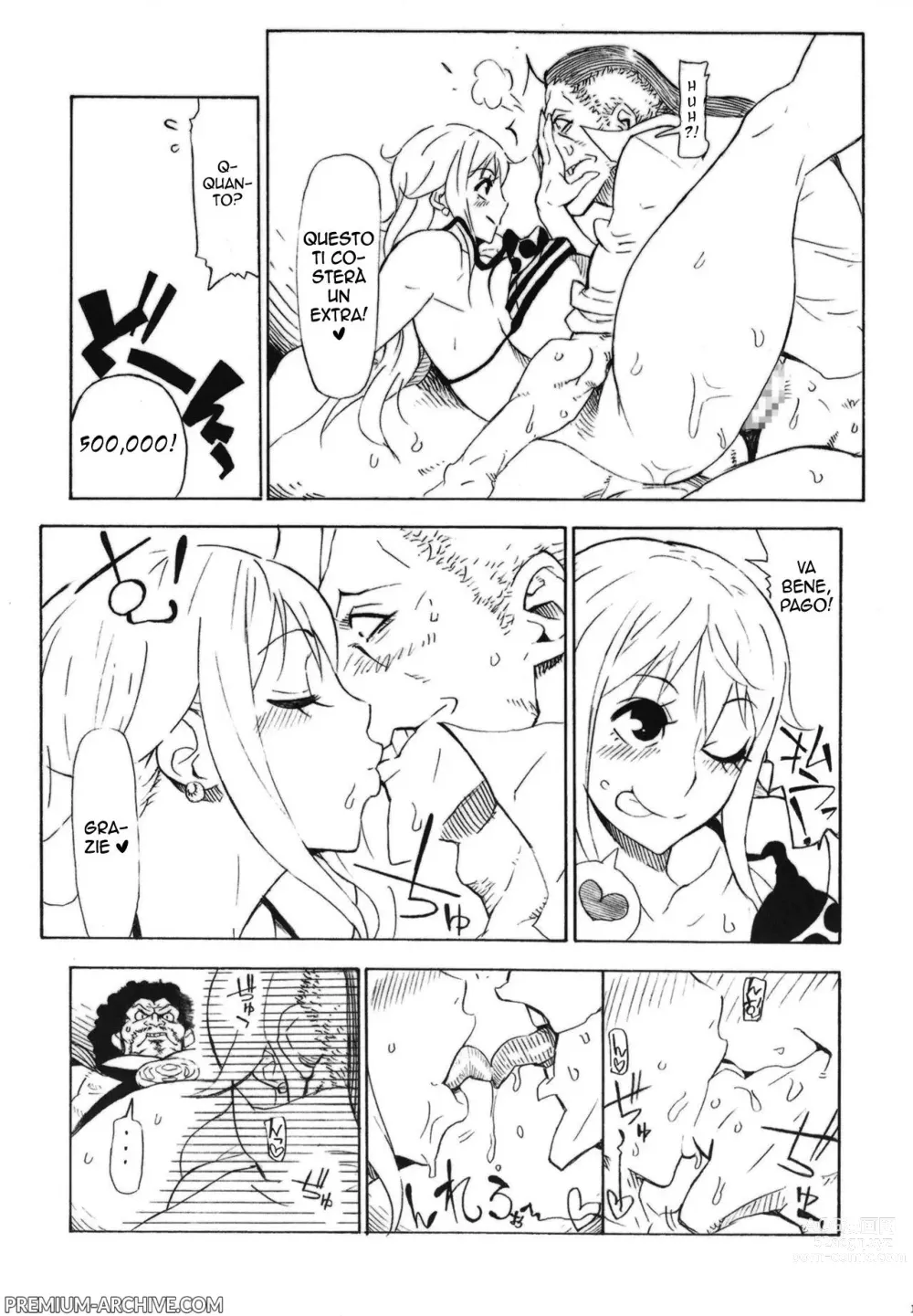 Page 16 of doujinshi La Gattina dei Mugiwara