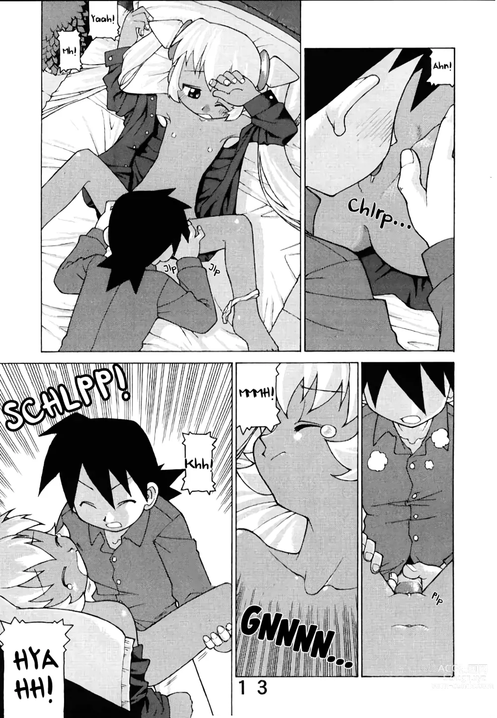 Page 14 of doujinshi Black Or White?