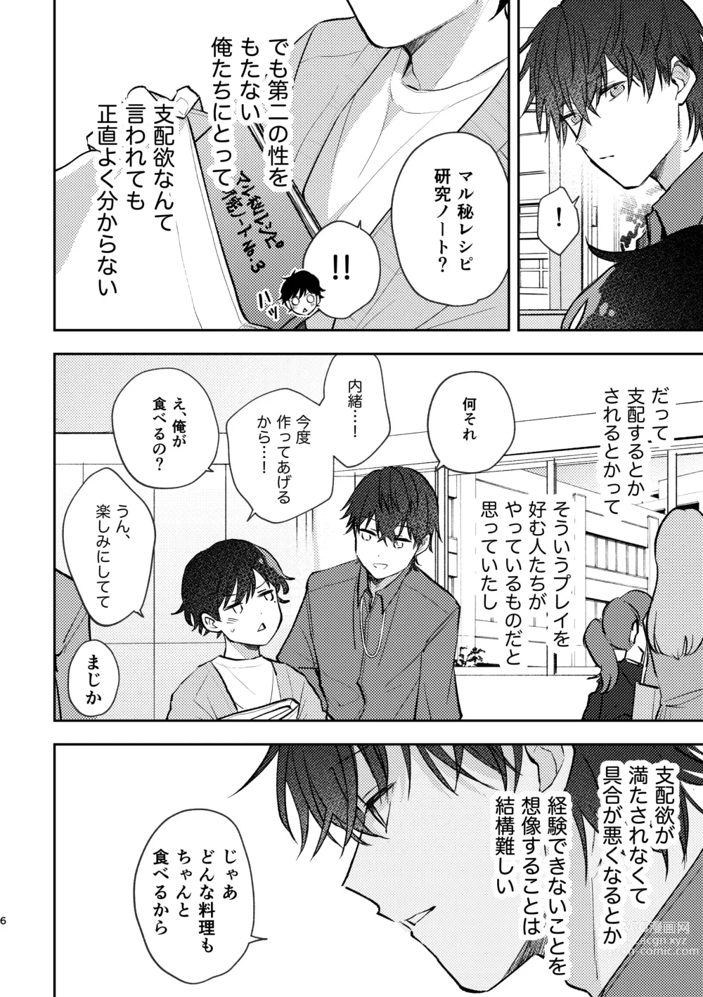 Page 6 of doujinshi セカンドセックス・コンプレックス