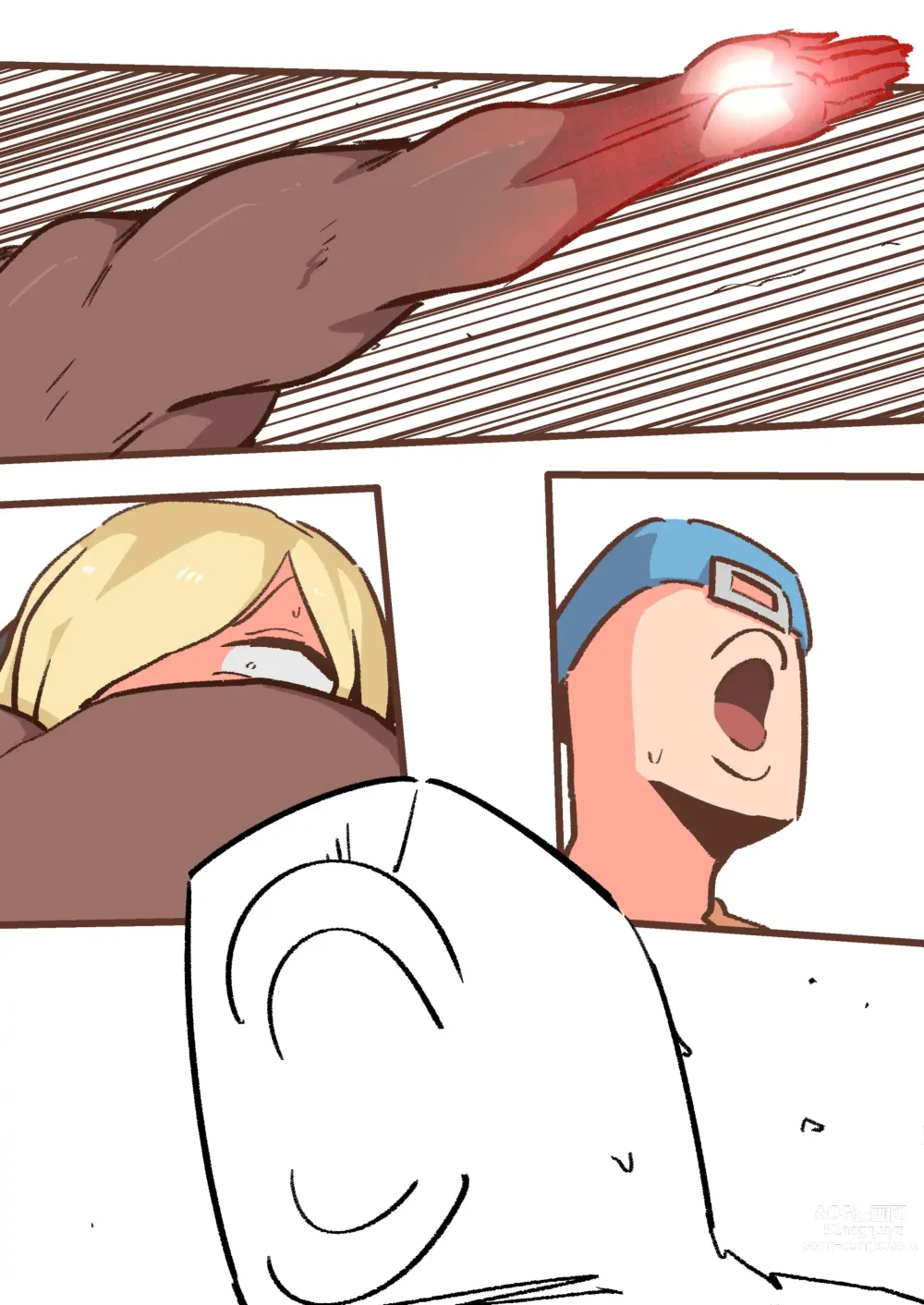 Page 38 of doujinshi Spank-Man: Rise