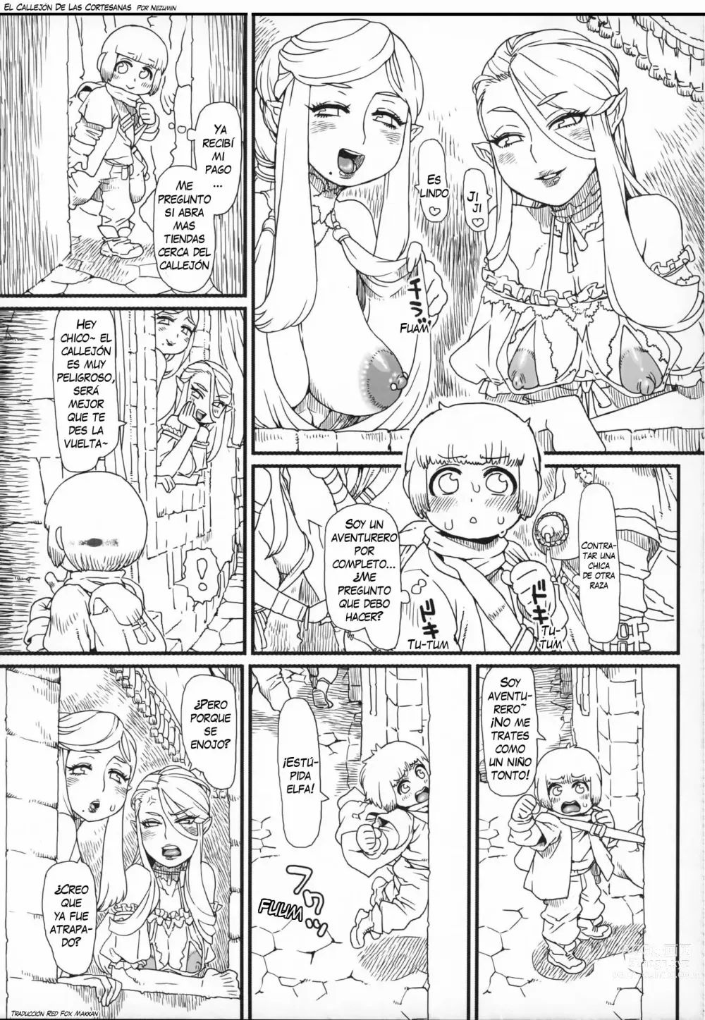 Page 1 of doujinshi El Callejon