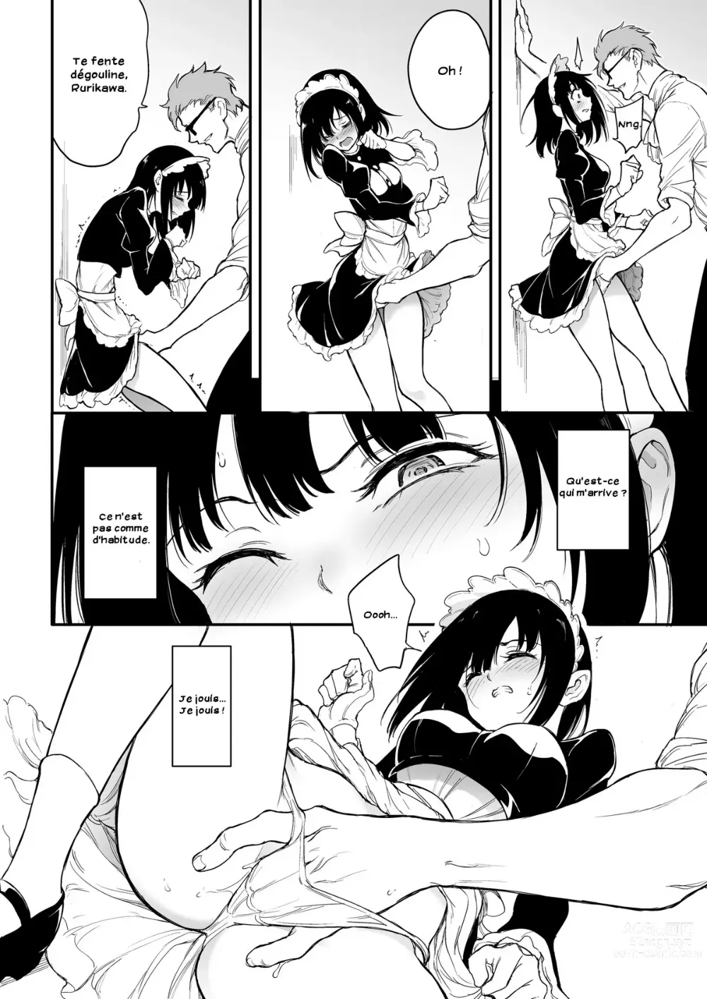 Page 6 of doujinshi Maid Kyouiku. 3 -Botsuraku Kizoku Rurikawa Tsubaki-