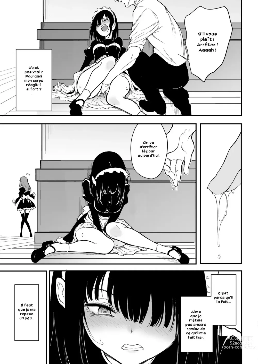 Page 7 of doujinshi Maid Kyouiku. 3 -Botsuraku Kizoku Rurikawa Tsubaki-