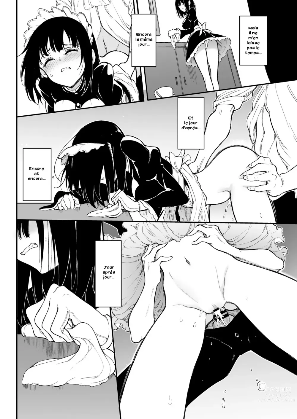 Page 8 of doujinshi Maid Kyouiku. 3 -Botsuraku Kizoku Rurikawa Tsubaki-