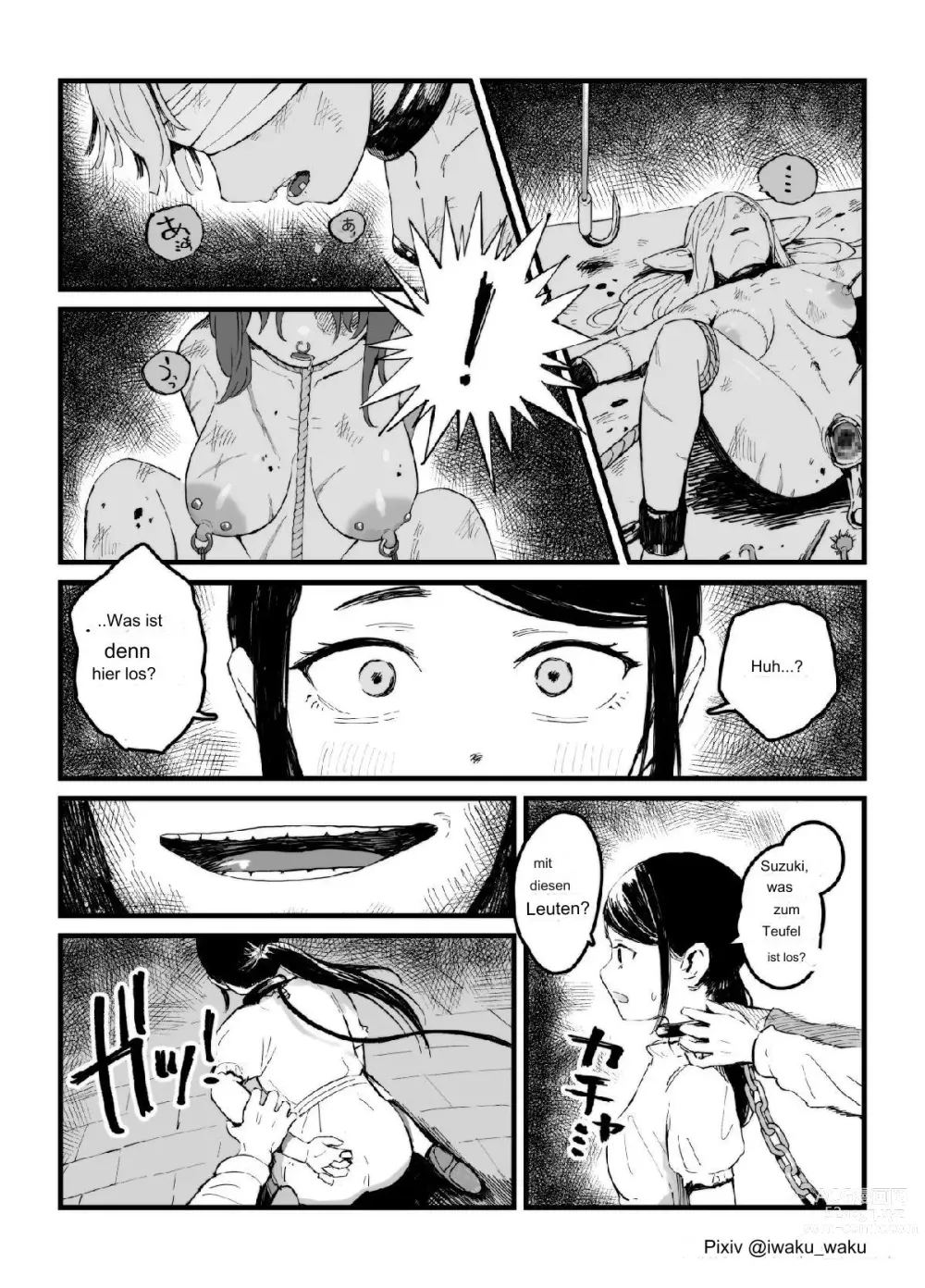 Page 8 of doujinshi Isekai JK Afterwards Deusch