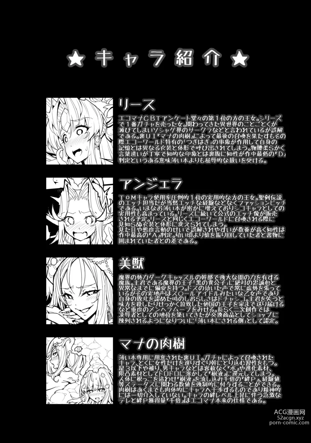 Page 4 of doujinshi Re Notice: End of App Service