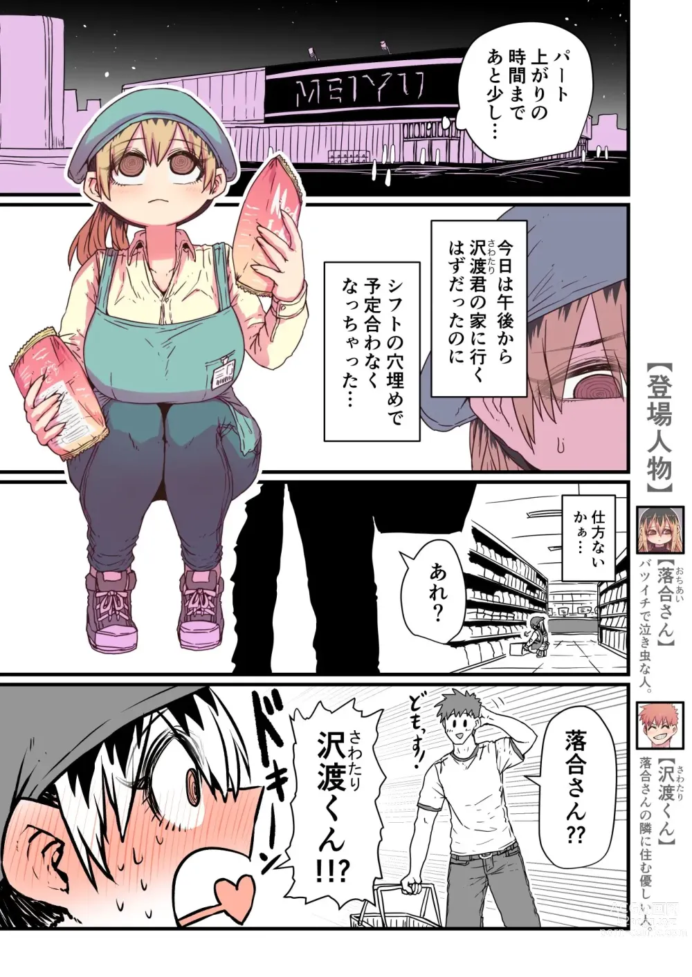 Page 37 of doujinshi Batsuichi de Nakimushi na Otonari-san