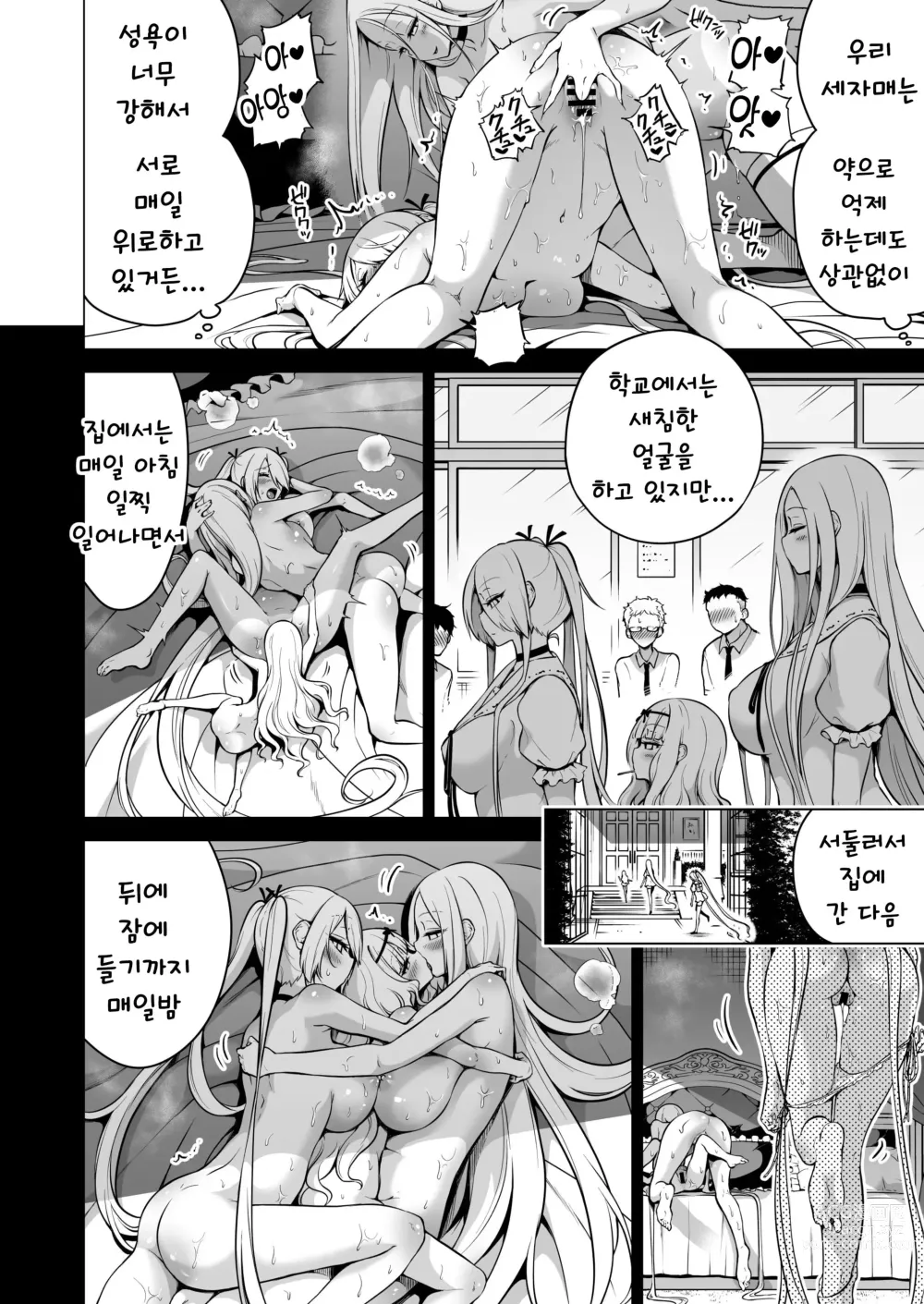 Page 30 of doujinshi Boku ni shika Furenai Succubus Sanshimai ni Shiborareru Hanashi 2 ~Sanjo Lily Hen~｜나만이 만질 수 있는 서큐버스 세자매에게 착정되는 이야기 2 ~삼녀 릴리편~