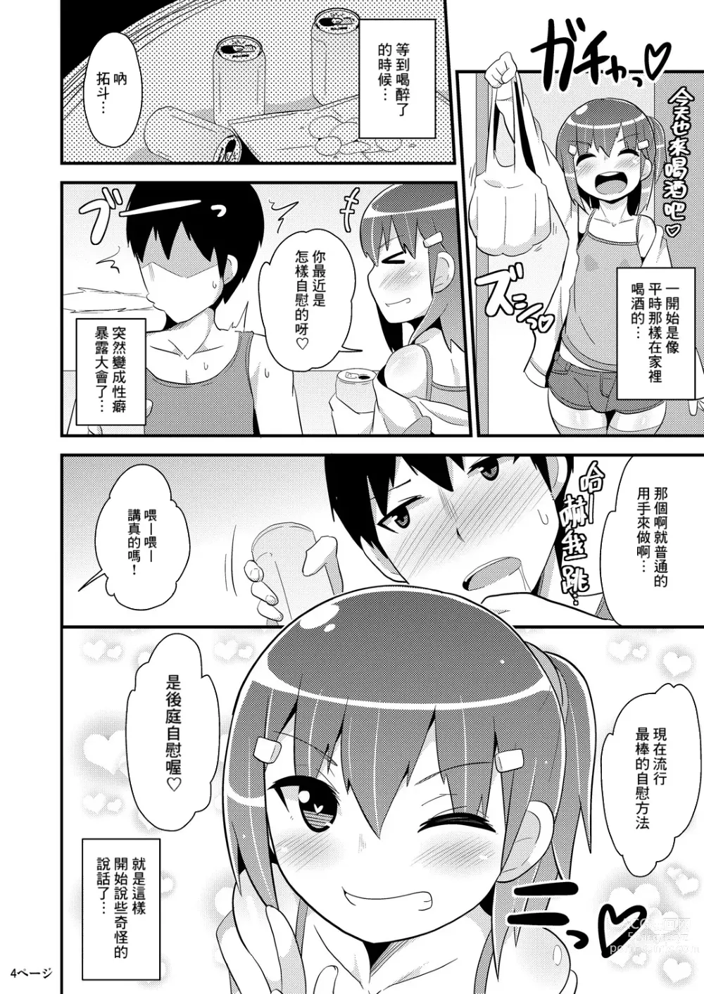 Page 3 of doujinshi Muchi Homo Kanojo