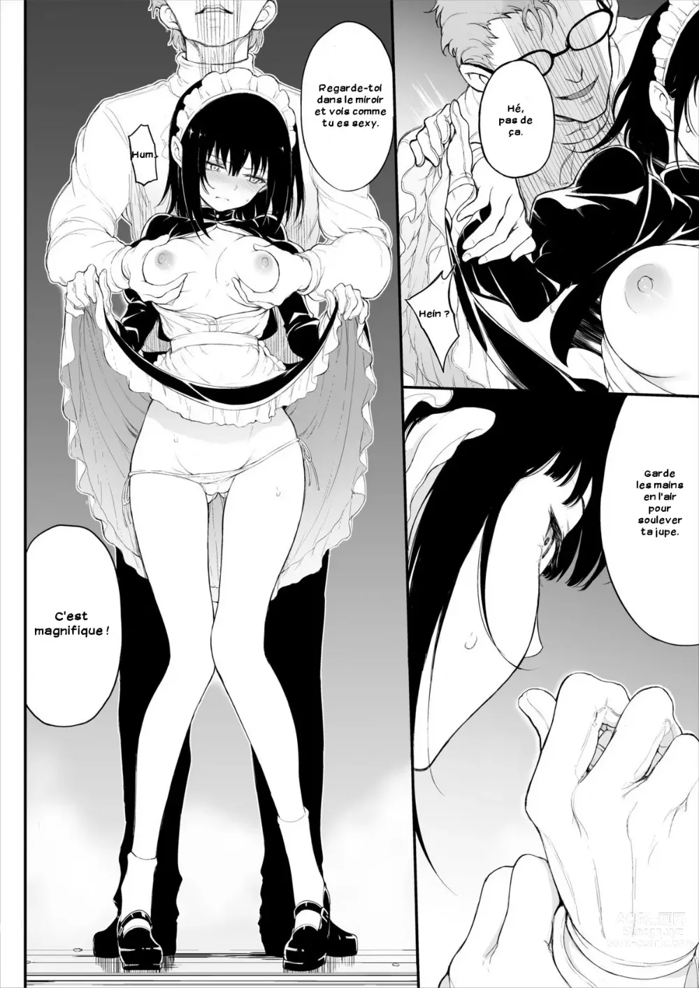 Page 13 of doujinshi Maid Kyouiku. -Botsuraku Kizoku Rurikawa Tsubaki-