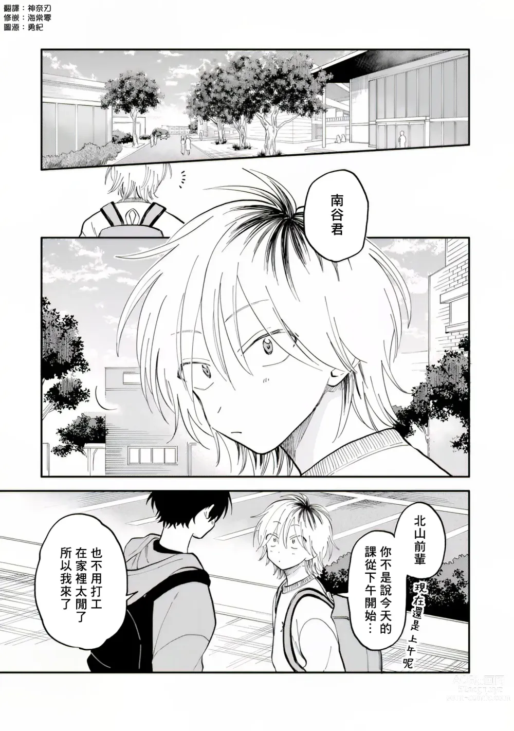 Page 6 of manga 北山君与南谷君 2