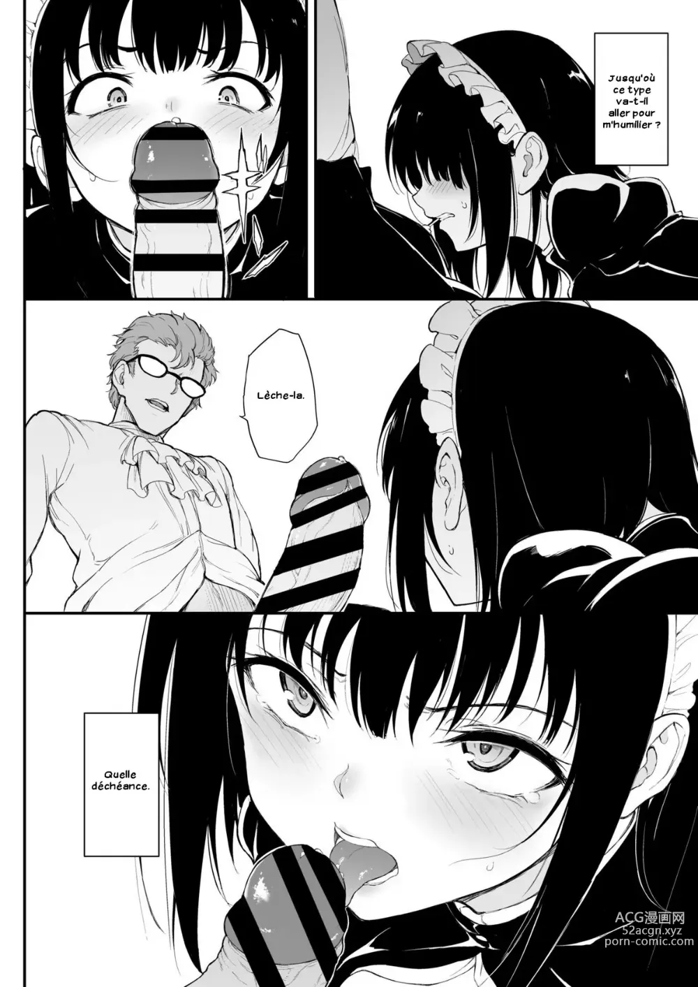 Page 6 of doujinshi Maid Kyouiku. 2 -Botsuraku Kizoku Rurikawa Tsubaki-