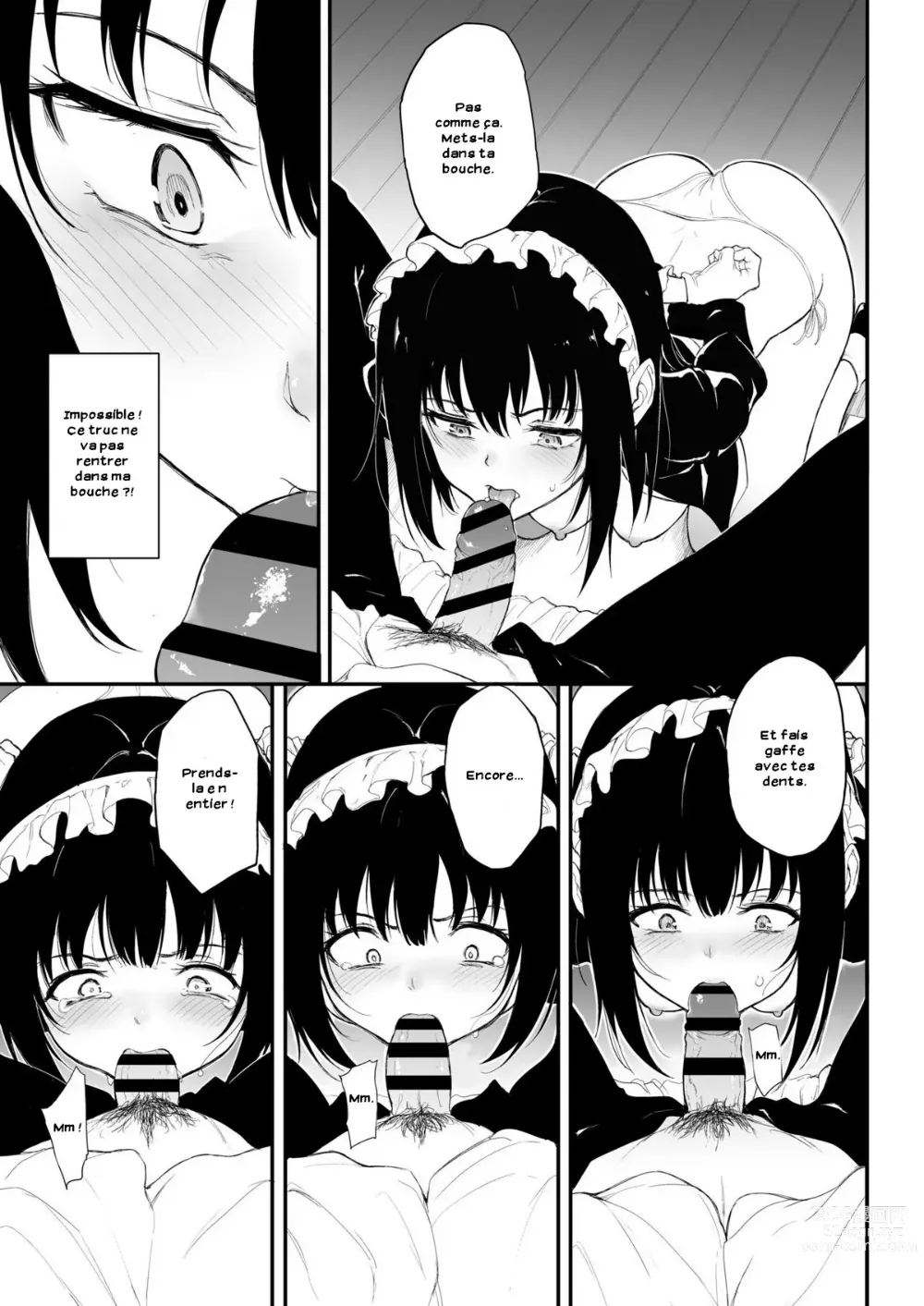 Page 7 of doujinshi Maid Kyouiku. 2 -Botsuraku Kizoku Rurikawa Tsubaki-