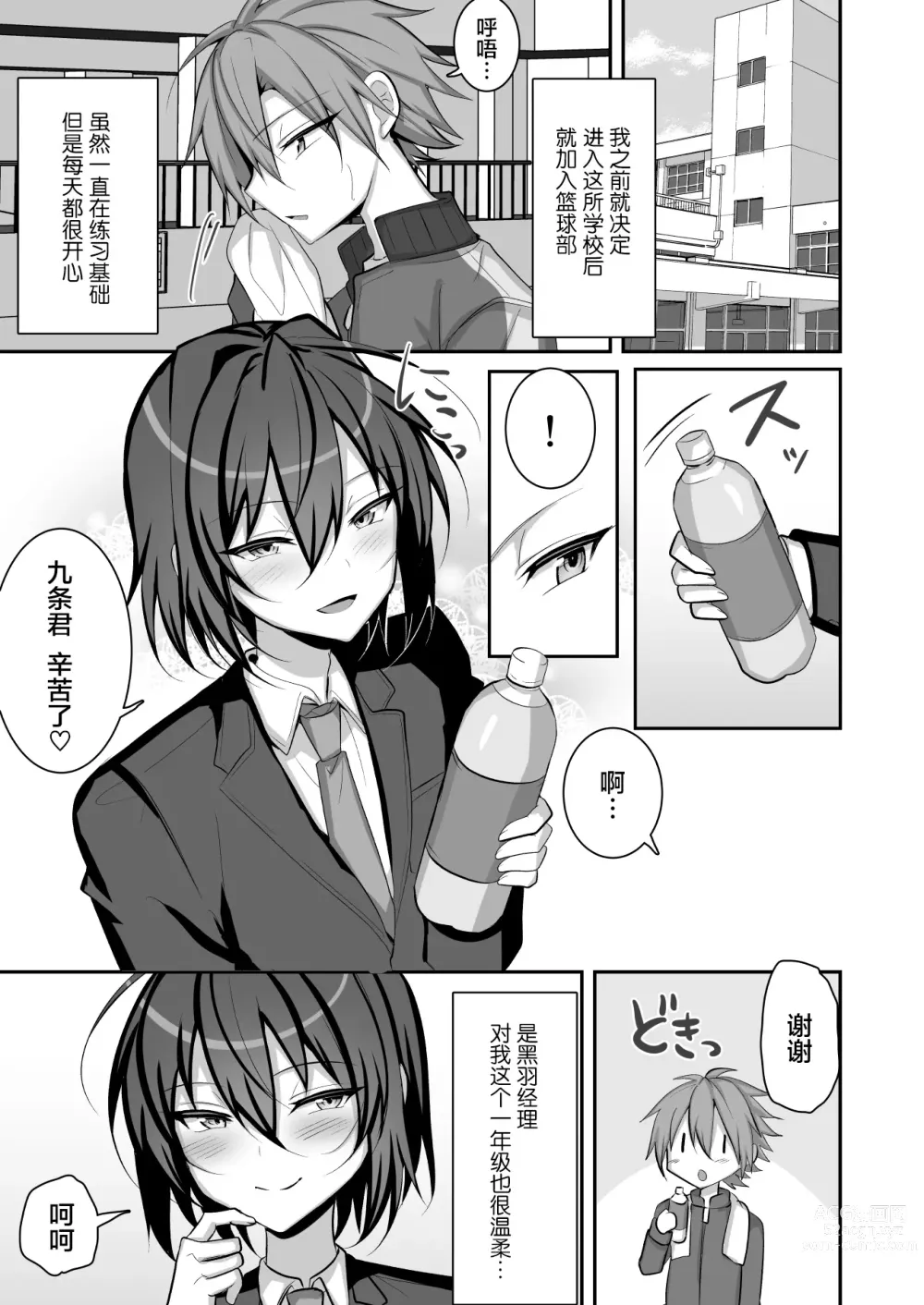 Page 2 of doujinshi Seishori Manager Kuroha-kun