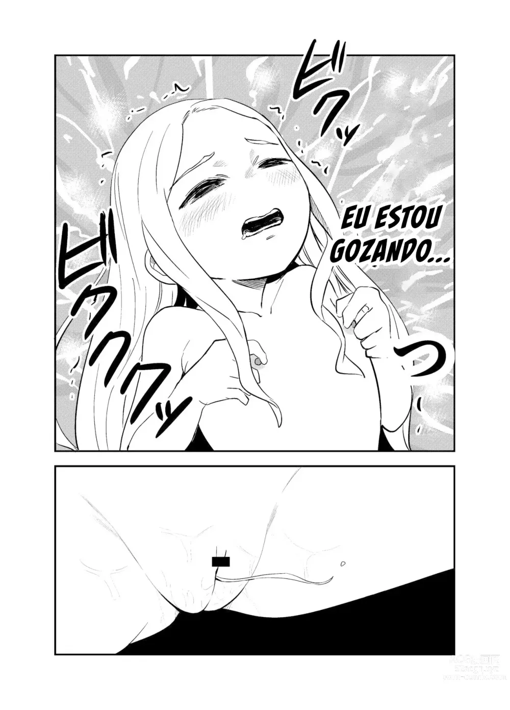 Page 45 of doujinshi Colegial lésbica pervertida provoca a succubus loli