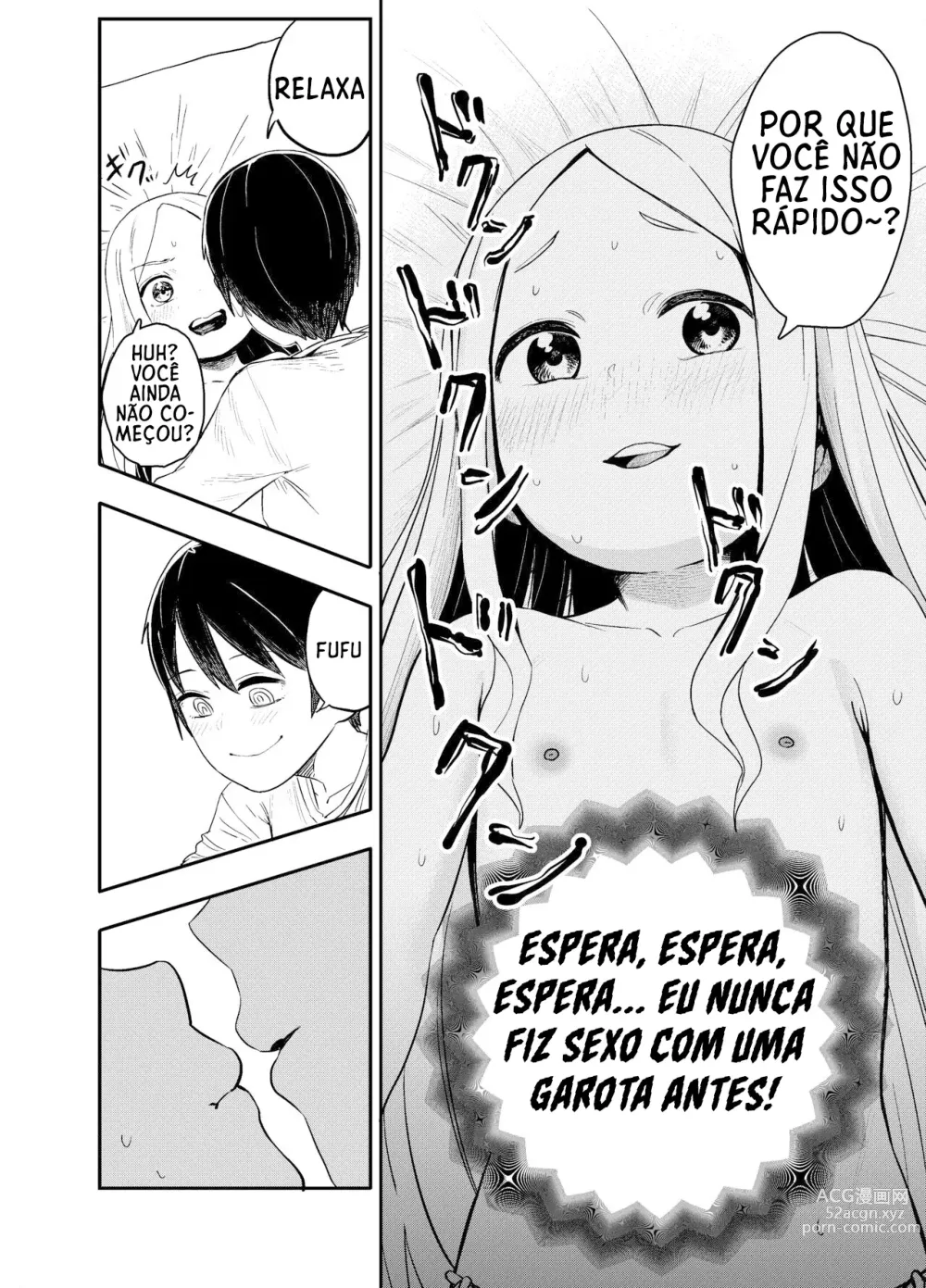 Page 10 of doujinshi Colegial lésbica pervertida provoca a succubus loli