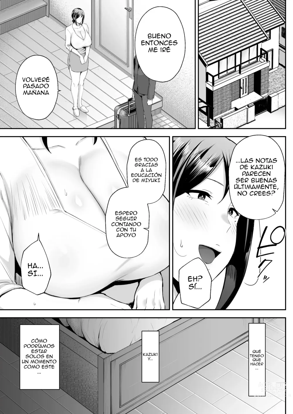 Page 24 of doujinshi La mujer más íntima y erótica, Miyuki. Soy madre, pero tengo problemas con mi hijo