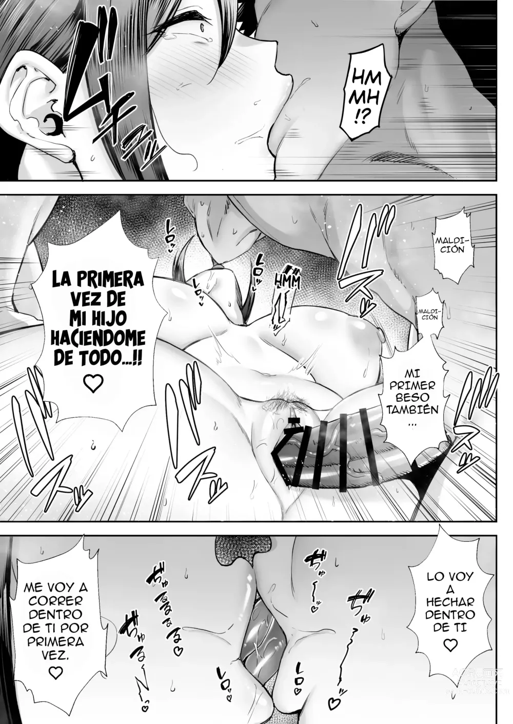 Page 40 of doujinshi La mujer más íntima y erótica, Miyuki. Soy madre, pero tengo problemas con mi hijo