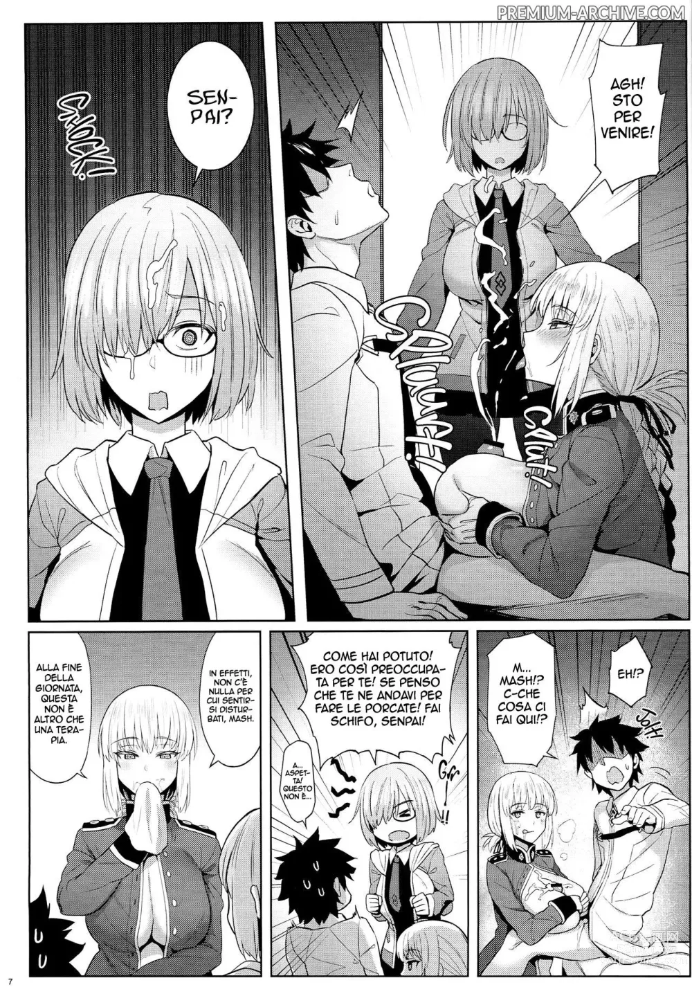 Page 8 of doujinshi Le Cure Amorevoli della mia Kouhai