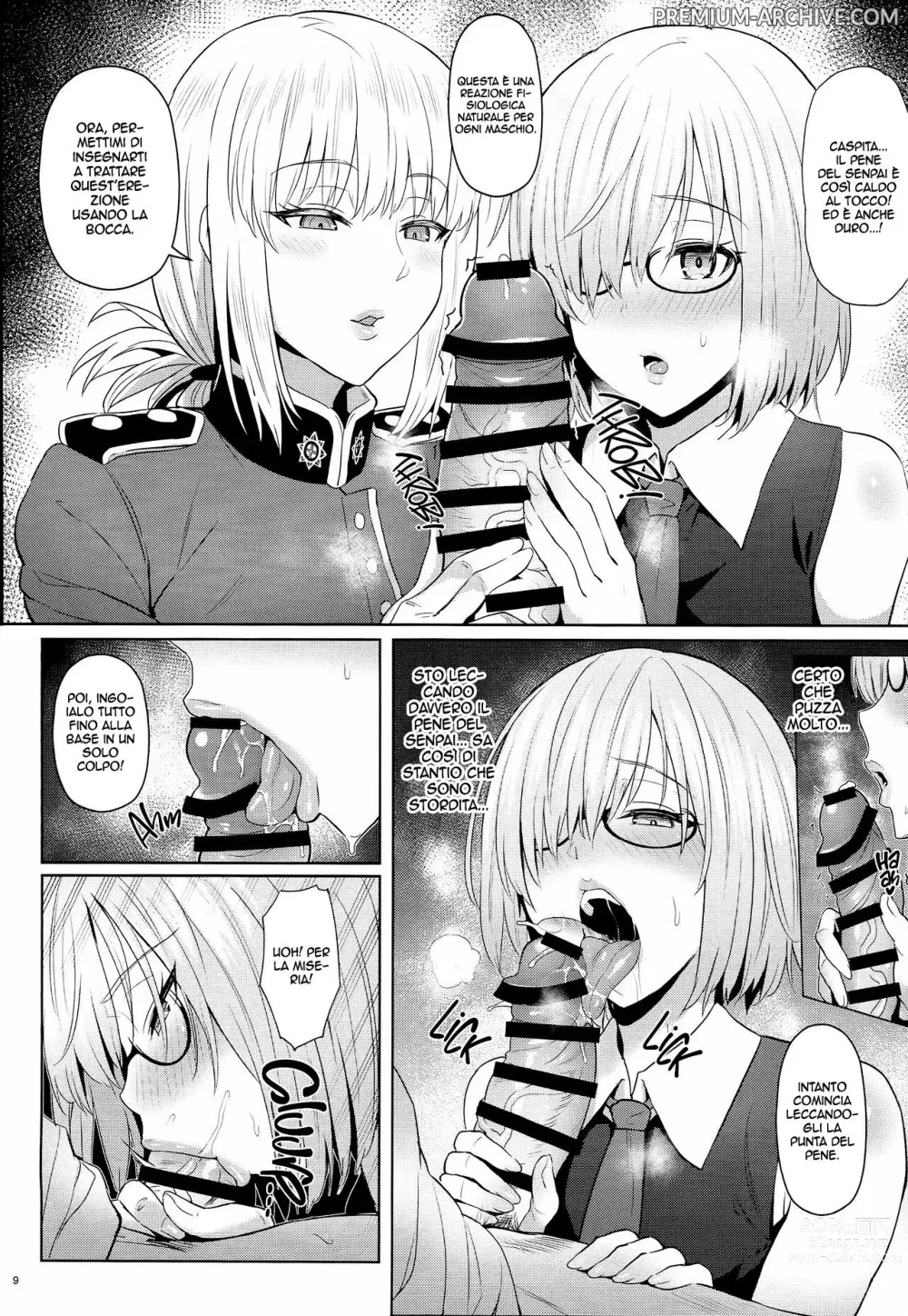 Page 10 of doujinshi Le Cure Amorevoli della mia Kouhai