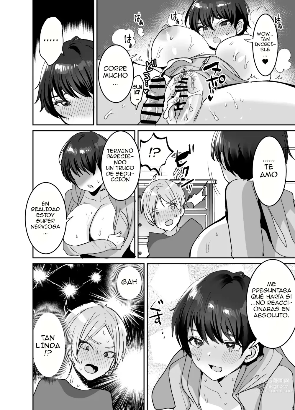 Page 26 of doujinshi ¿Somos amigos, verdad? ~Una amiga de grandes pechos me obligó a tener sexo rudo hasta la mañana.〜