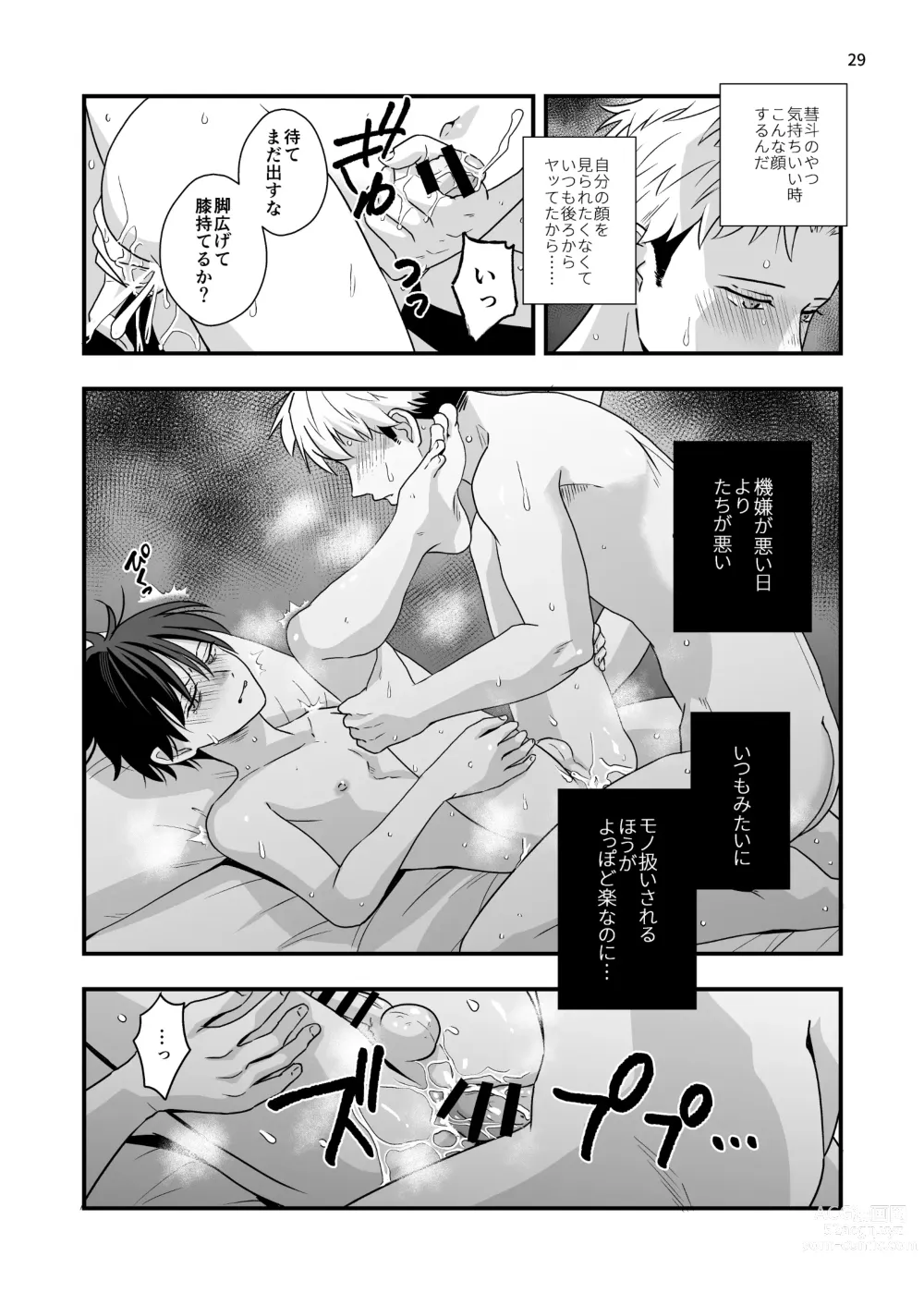 Page 29 of doujinshi Boku shika Shiranai Ani no Kao 2