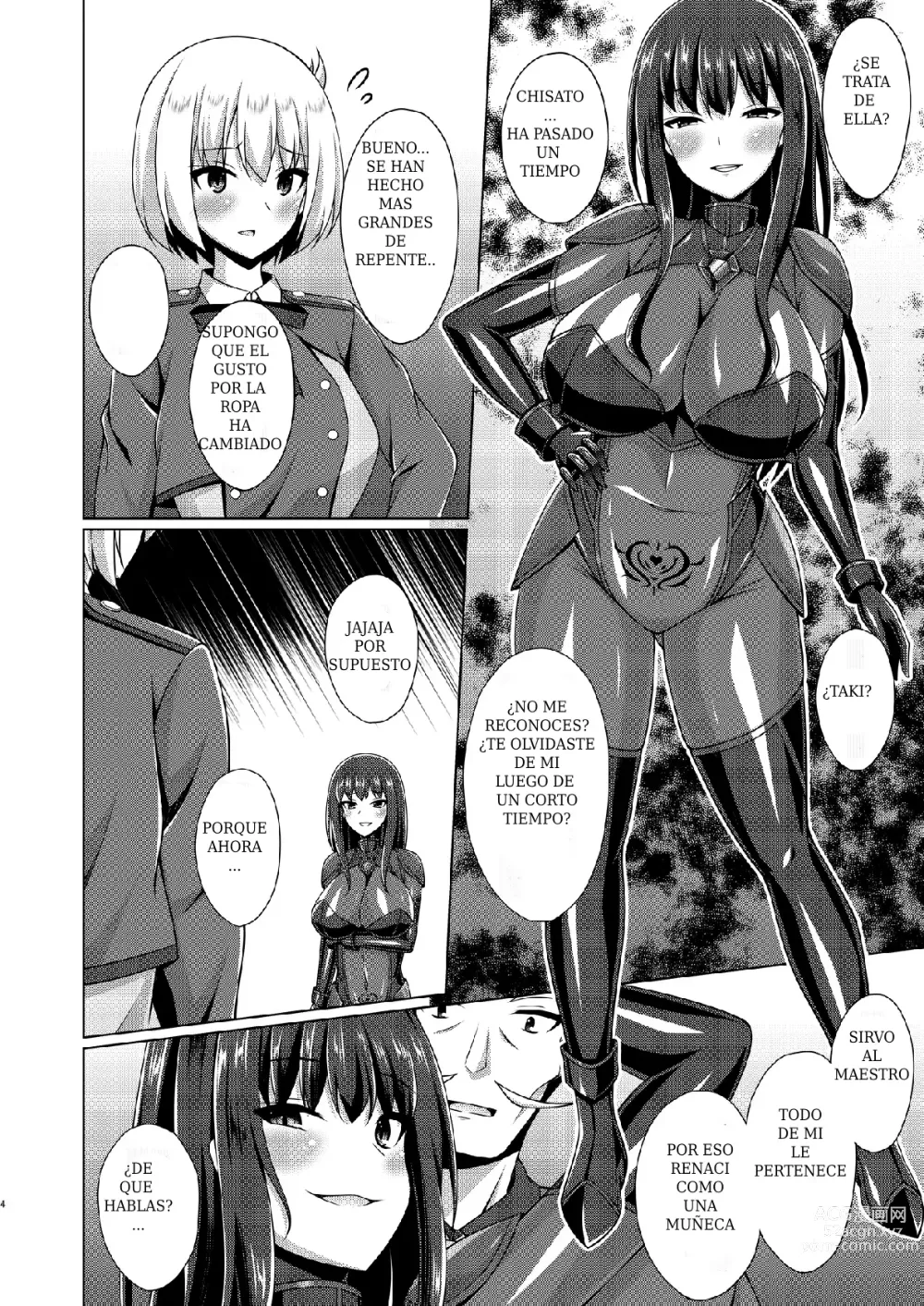 Page 3 of doujinshi Las Flores Caen Enla Lujuria