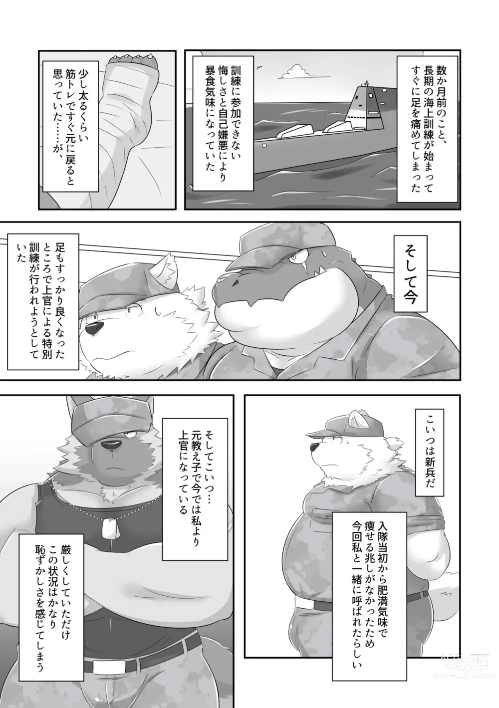 Page 4 of doujinshi Maaru Kaite Marukkaite Chon