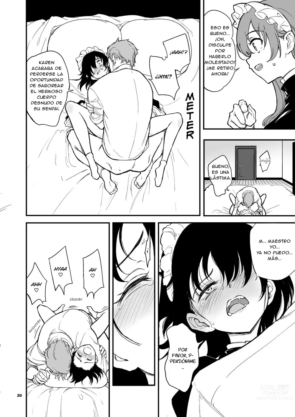 Page 19 of doujinshi Educación de una maid 4 -La aristócrata caída Rurikawa Tsubaki-