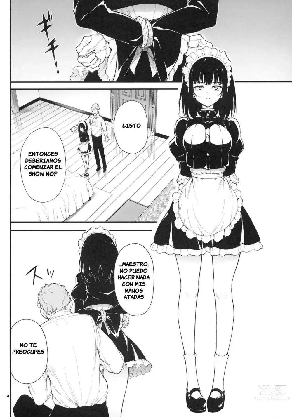 Page 3 of doujinshi Educando a la sirvienta 2