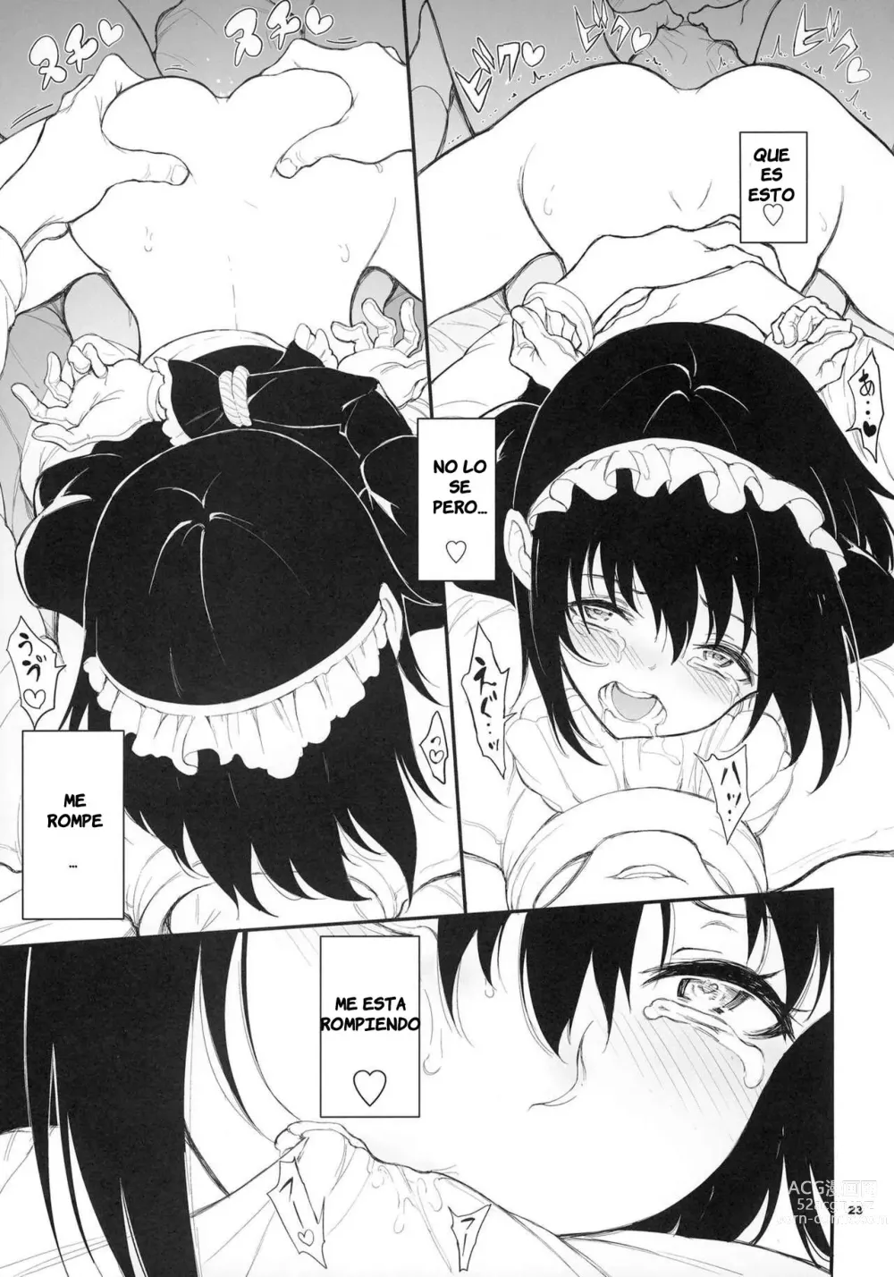 Page 22 of doujinshi Educando a la sirvienta 2