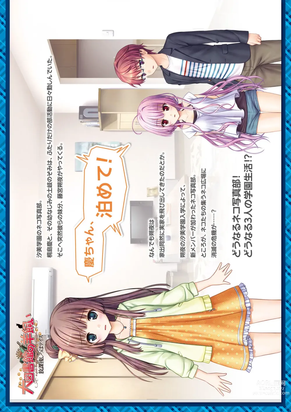 Page 98 of manga Daitoshokan no Hitsujikai Visual Fan Book Houkago Shippo Days & Dreaming Sheep Visual Fan Book