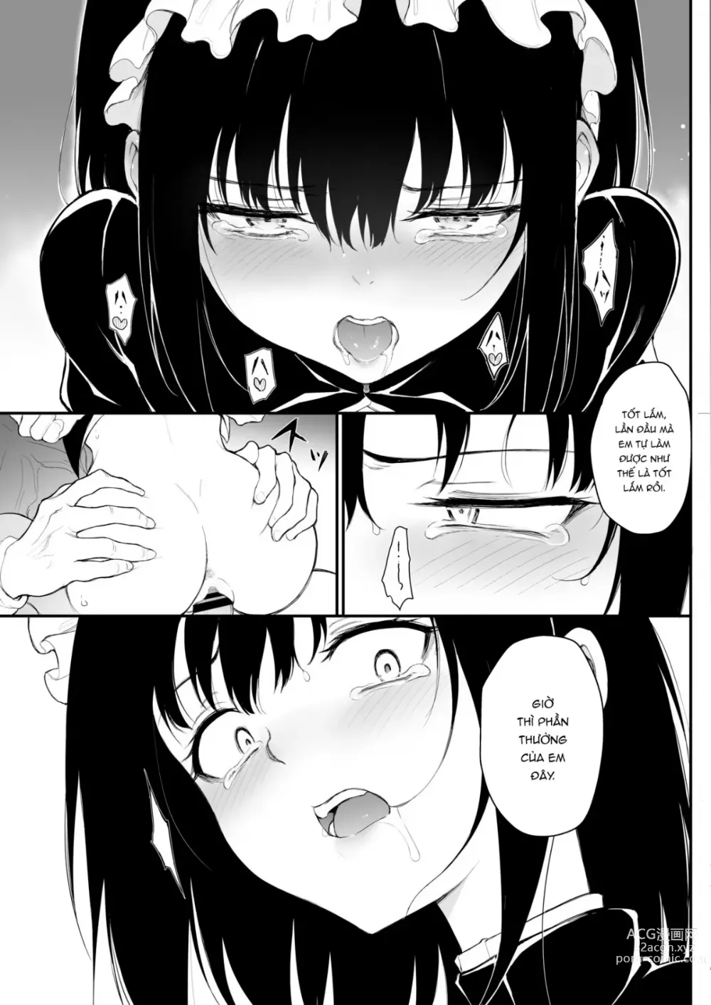 Page 43 of doujinshi Maid Kyouiku: Botsuraku Kizoku Rurikawa Tsubaki (Vietnamese) 1-3