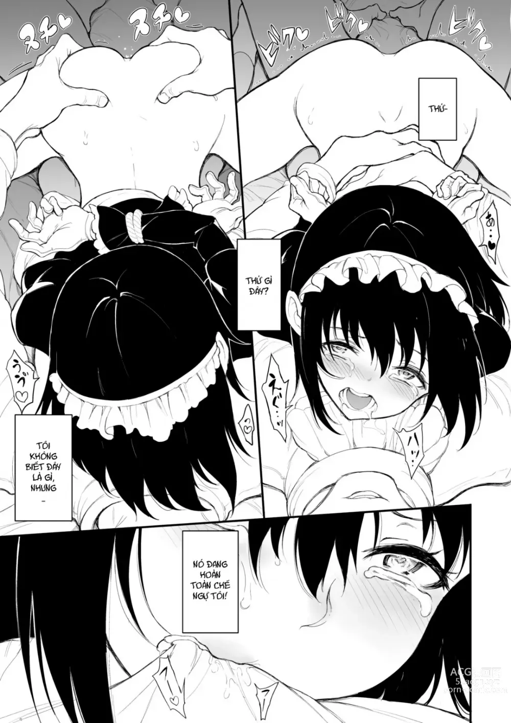 Page 47 of doujinshi Maid Kyouiku: Botsuraku Kizoku Rurikawa Tsubaki (Vietnamese) 1-3