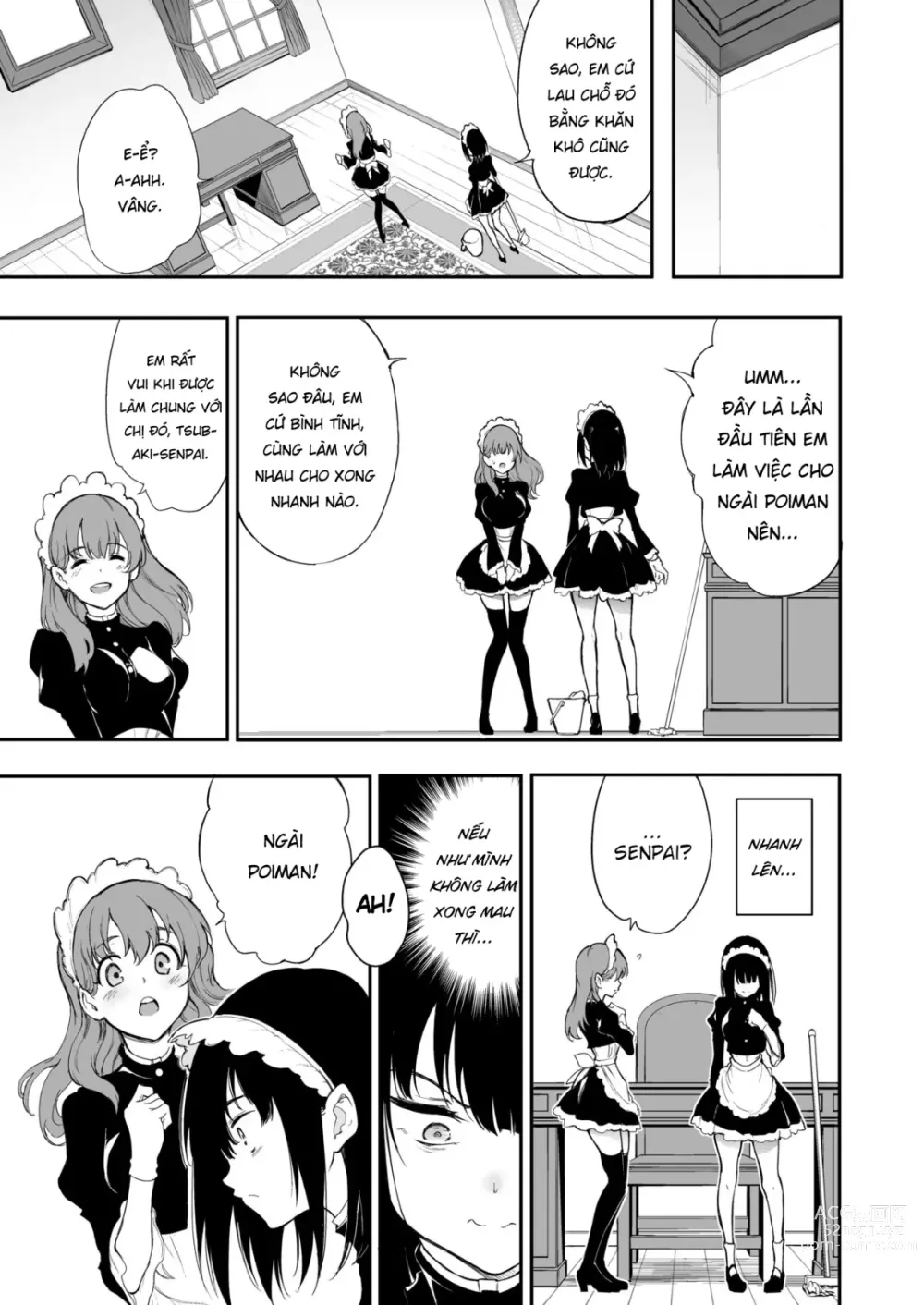 Page 60 of doujinshi Maid Kyouiku: Botsuraku Kizoku Rurikawa Tsubaki (Vietnamese) 1-3