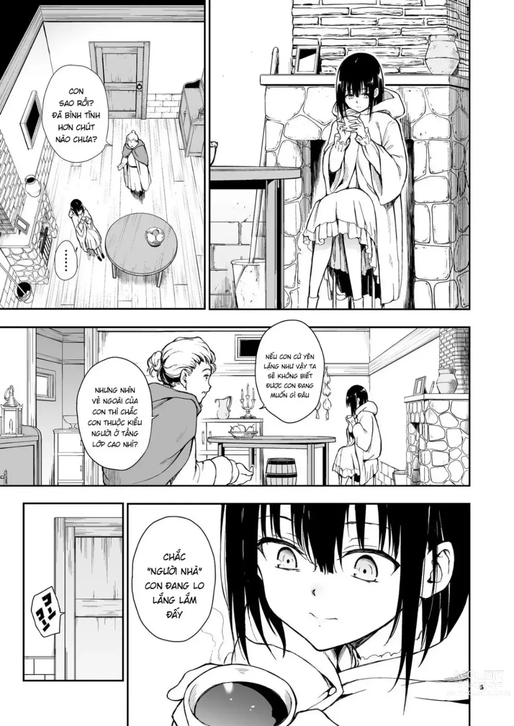 Page 55 of doujinshi Maid Kyouiku: Botsuraku Kizoku Rurikawa Tsubaki (Vietnamese) 4-6