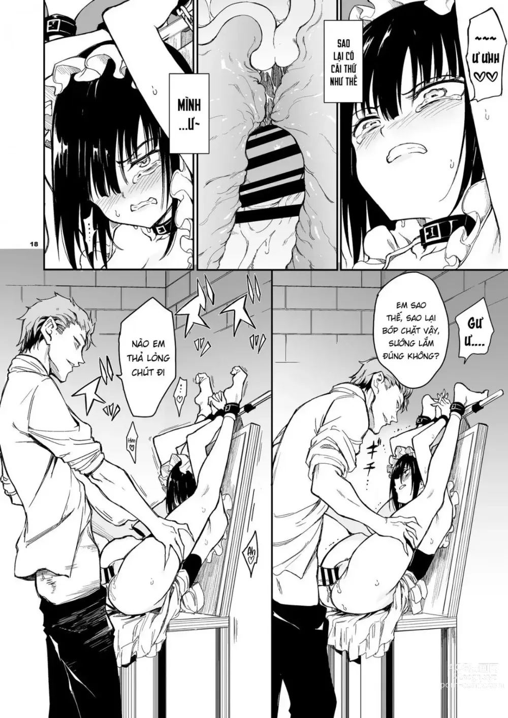 Page 68 of doujinshi Maid Kyouiku: Botsuraku Kizoku Rurikawa Tsubaki (Vietnamese) 4-6