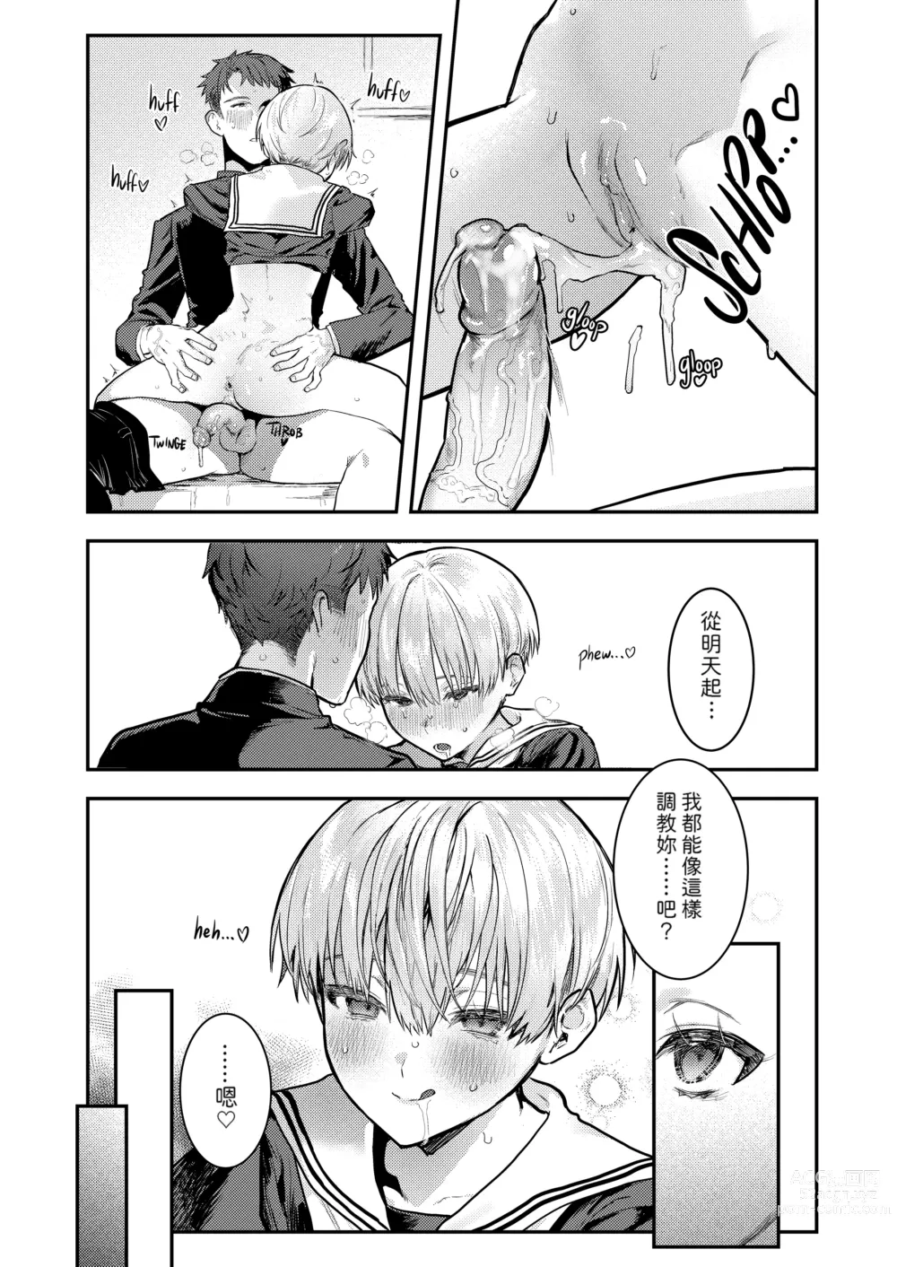 Page 19 of doujinshi 幼馴染調教～ボーイッシュの裏に隠されたメスの本性