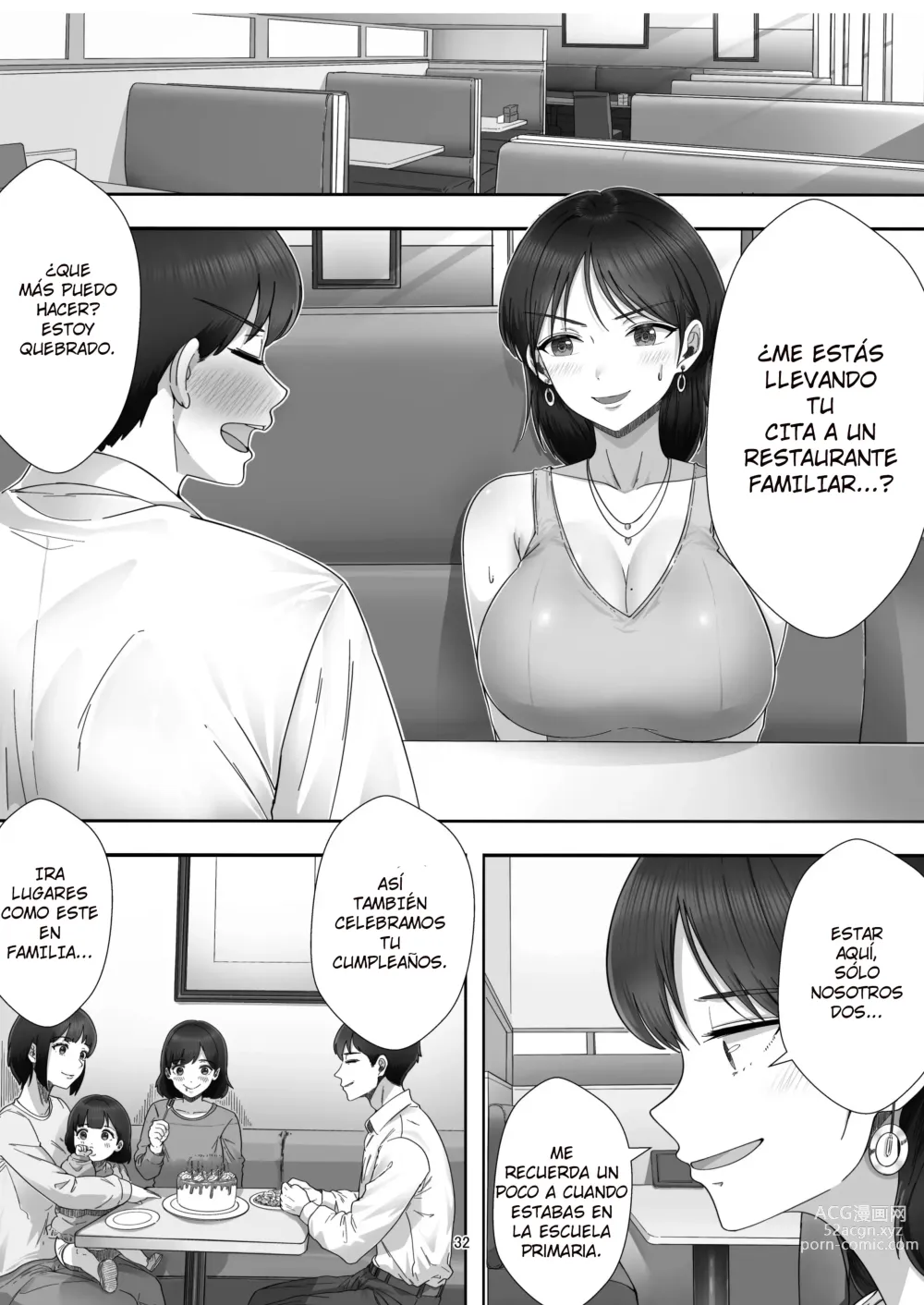 Page 30 of doujinshi When I Ordered a Call Girl My Mom Actually Showed Up