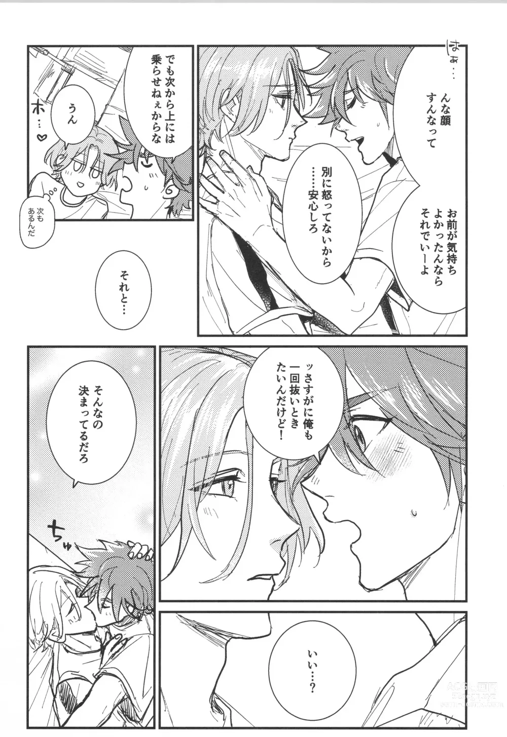 Page 24 of doujinshi Hodasare?