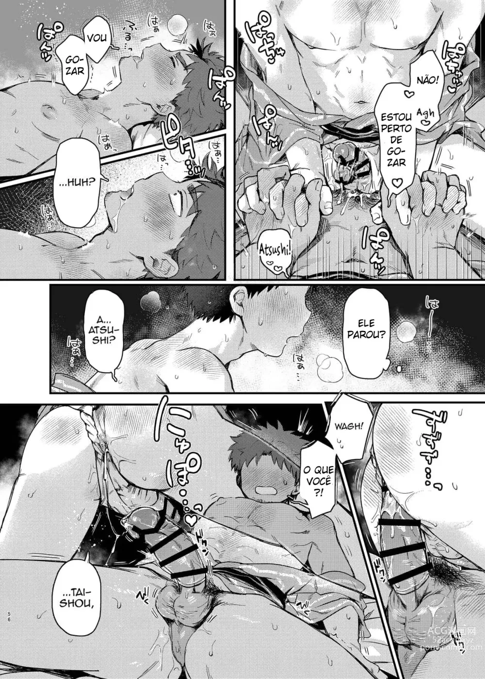 Page 55 of doujinshi Taishou, Nani mo Shinakute Ii no ka?