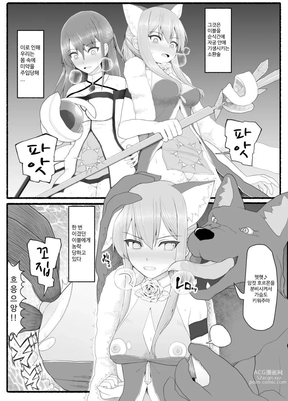 Page 252 of doujinshi Mahou Shoujo VS Inma Seibutsu 1~21