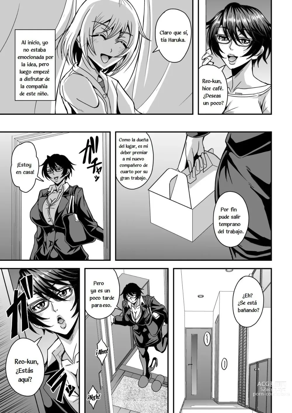 Page 6 of doujinshi Arofour Dokushin BariCare Oba-san ga Yuujin no Musuko demo Aru Toshishita Danshi to no Kankei ni Hamaru Hanashi