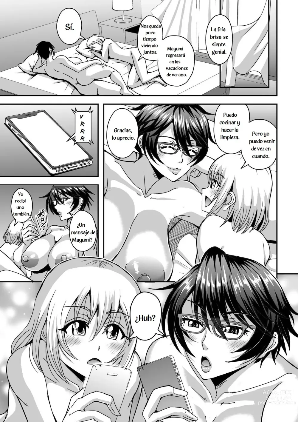 Page 54 of doujinshi Arofour Dokushin BariCare Oba-san ga Yuujin no Musuko demo Aru Toshishita Danshi to no Kankei ni Hamaru Hanashi